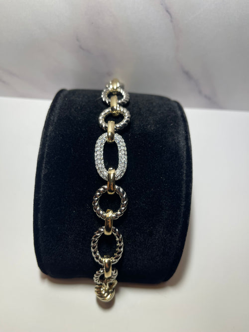 Bling Circle Bracelet(Magnetic Clasps)