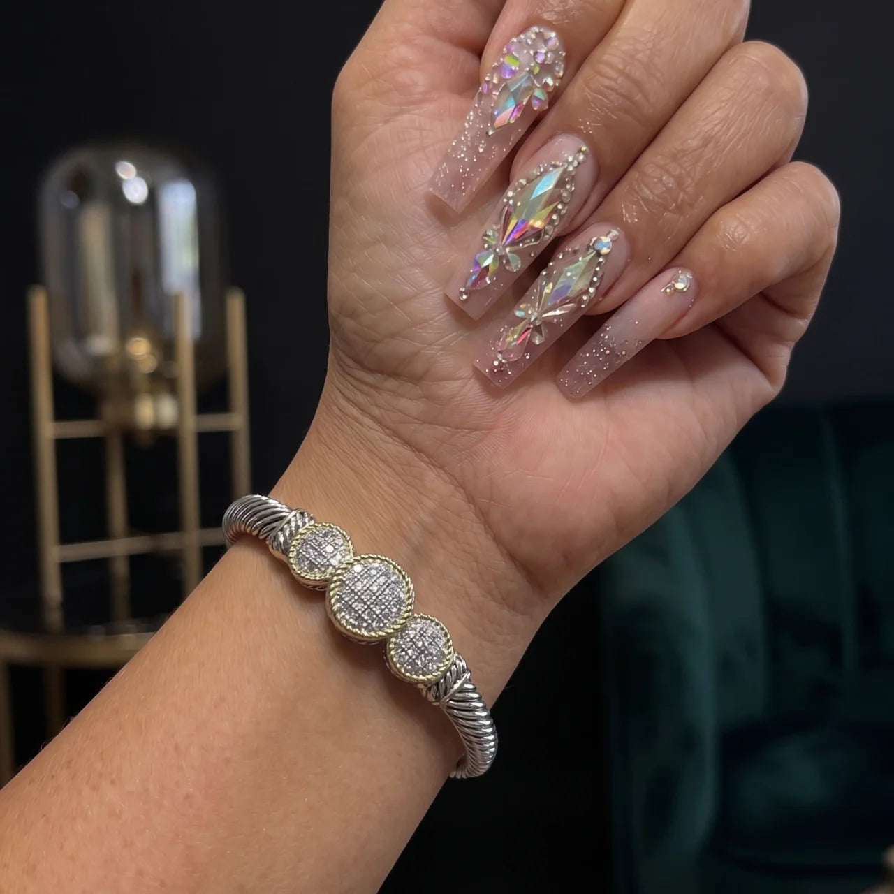 3 Circle Bangle